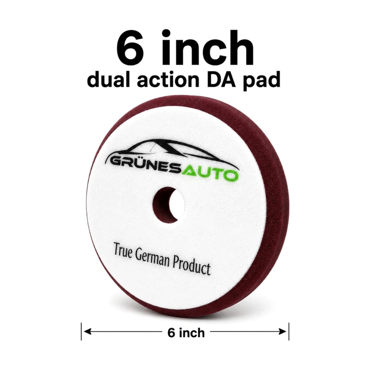 GrünesAuto 1st Step Dual Action Cutting Pad (6 Inch)